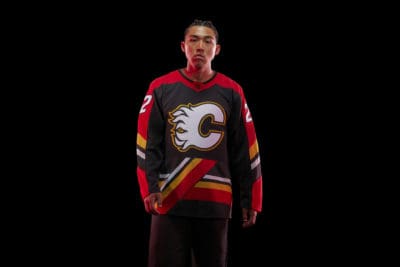 Calgary Flames Unveil New Twist to Pedestal Jersey