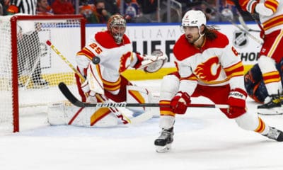 Calgary Flames goalie Jacob Markstrom