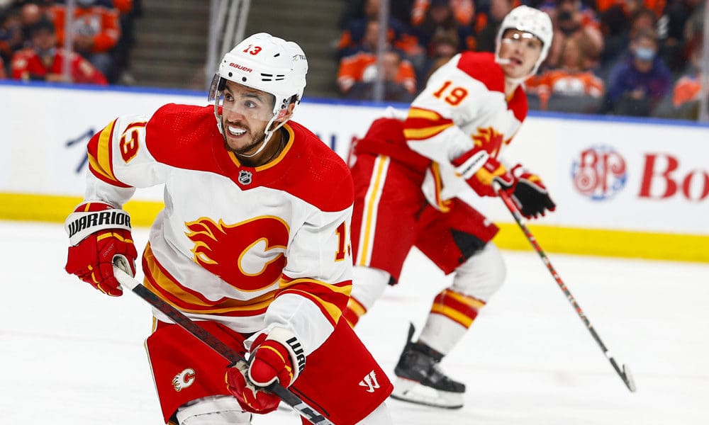 Calgary Flames Johnny Gaudreau and Matthew Tkachuk are two stars on a top heavy team