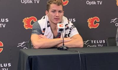 Calgary Flames winger Matthew Tkachuk is in the last year of his current contract