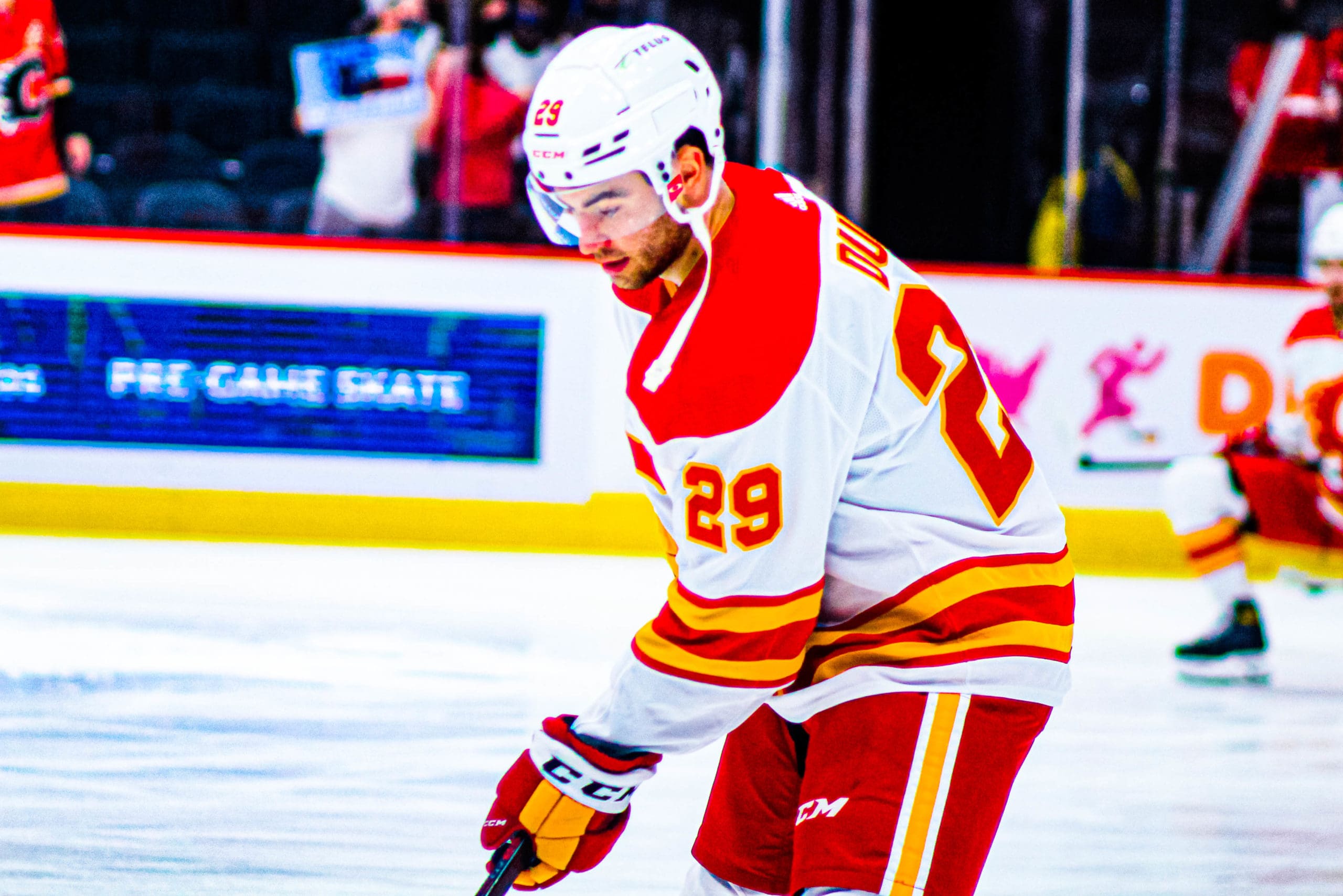 Calgary Flames Dillon Dube Jack Eichel