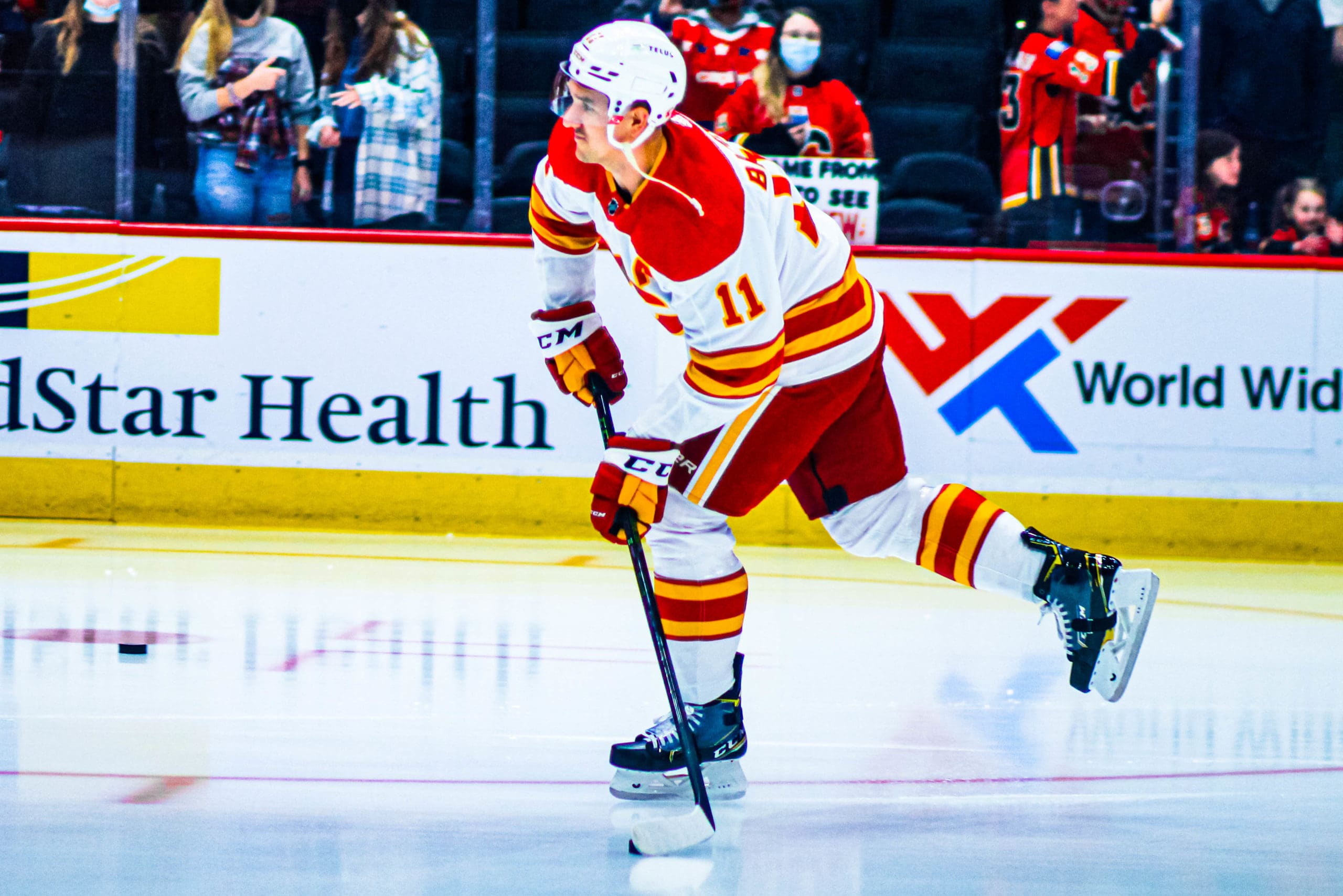 Calgary Flames Mikael Backlund