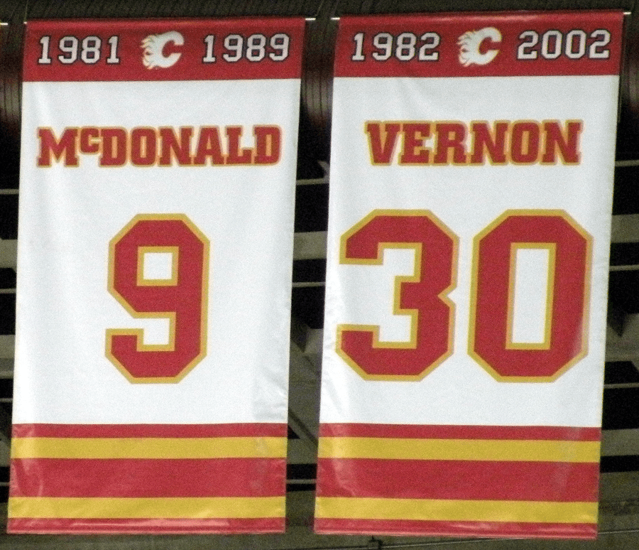 Flames to retire former Vezina winner's number